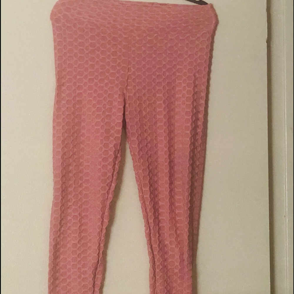 Plus Size Honeycomb Tik Tok Leggings